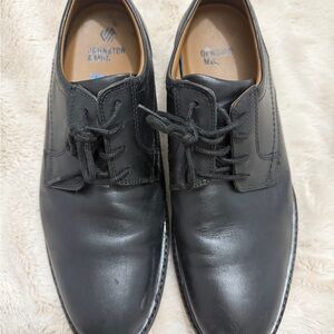 Johnston & Murphy Classic Black Oxfords